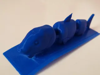 movable figure of a fish by Artim008 | Download free STL model ...