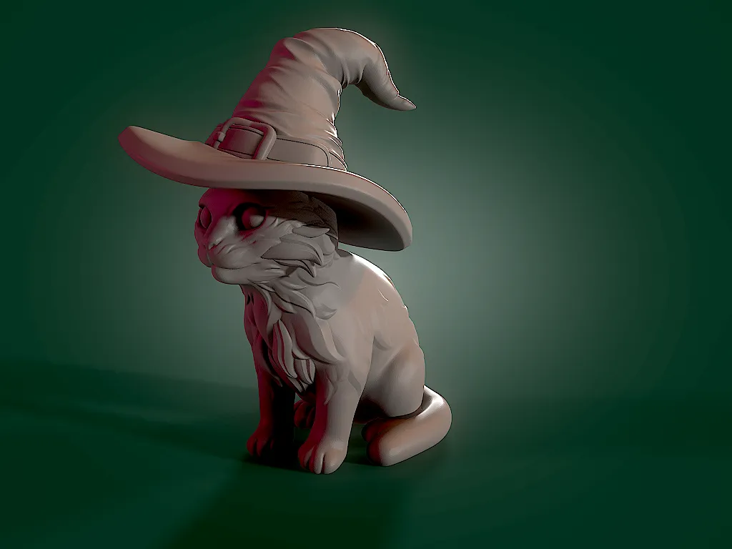 Magic Kitten by miniShev | Download free STL model | Printables.com