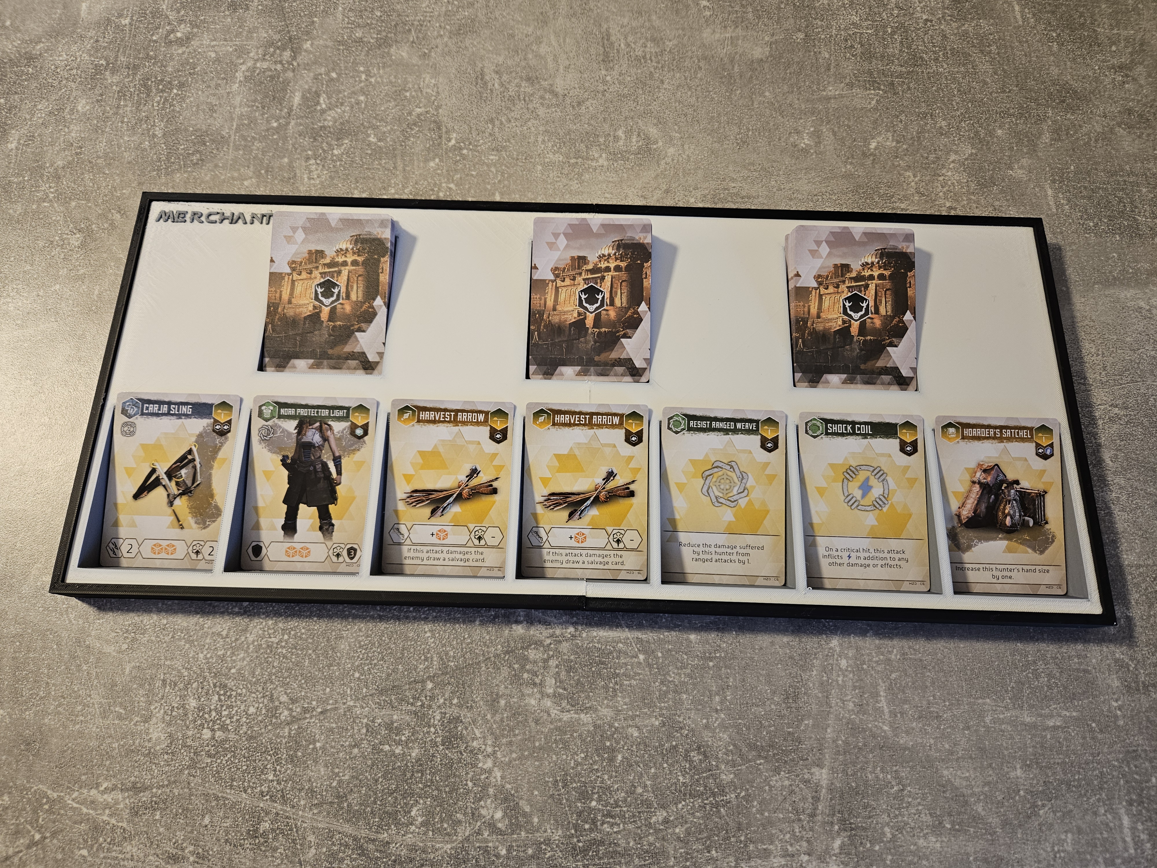 Horizon Zero Dawn Board Game - Merchant deck plate