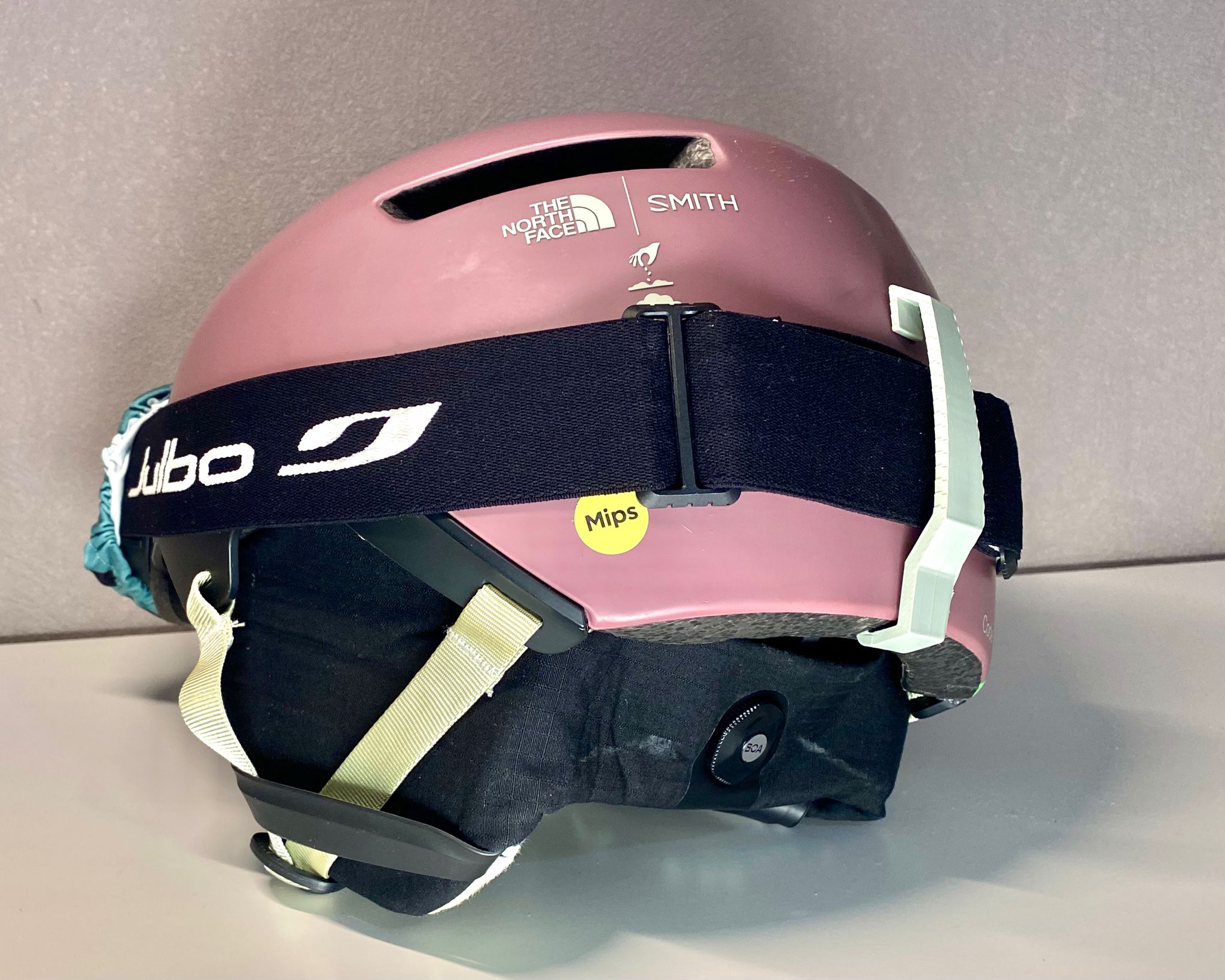 Smith Code helmet goggles clip