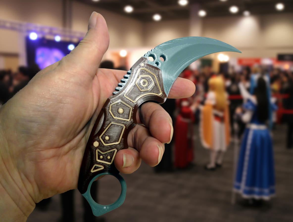 Aether Karambit Knife — miniatura 2