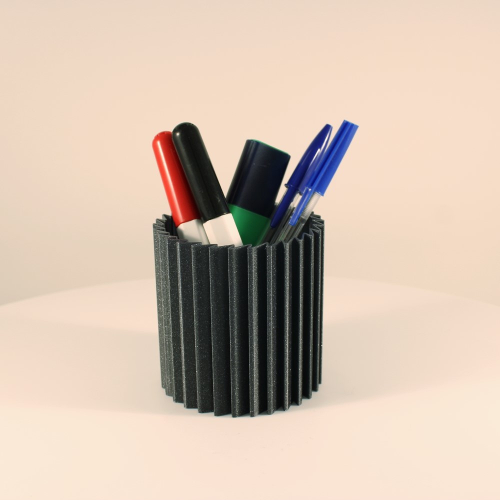 Turbine Pencil Holder, Vase Mode
