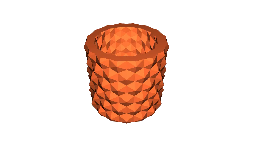 low poly plant pot by cyrus | Download free STL model | Printables.com
