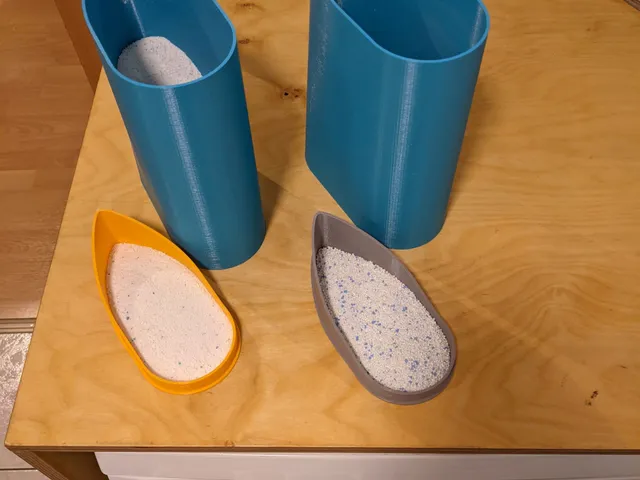 Washing agent/detergent container