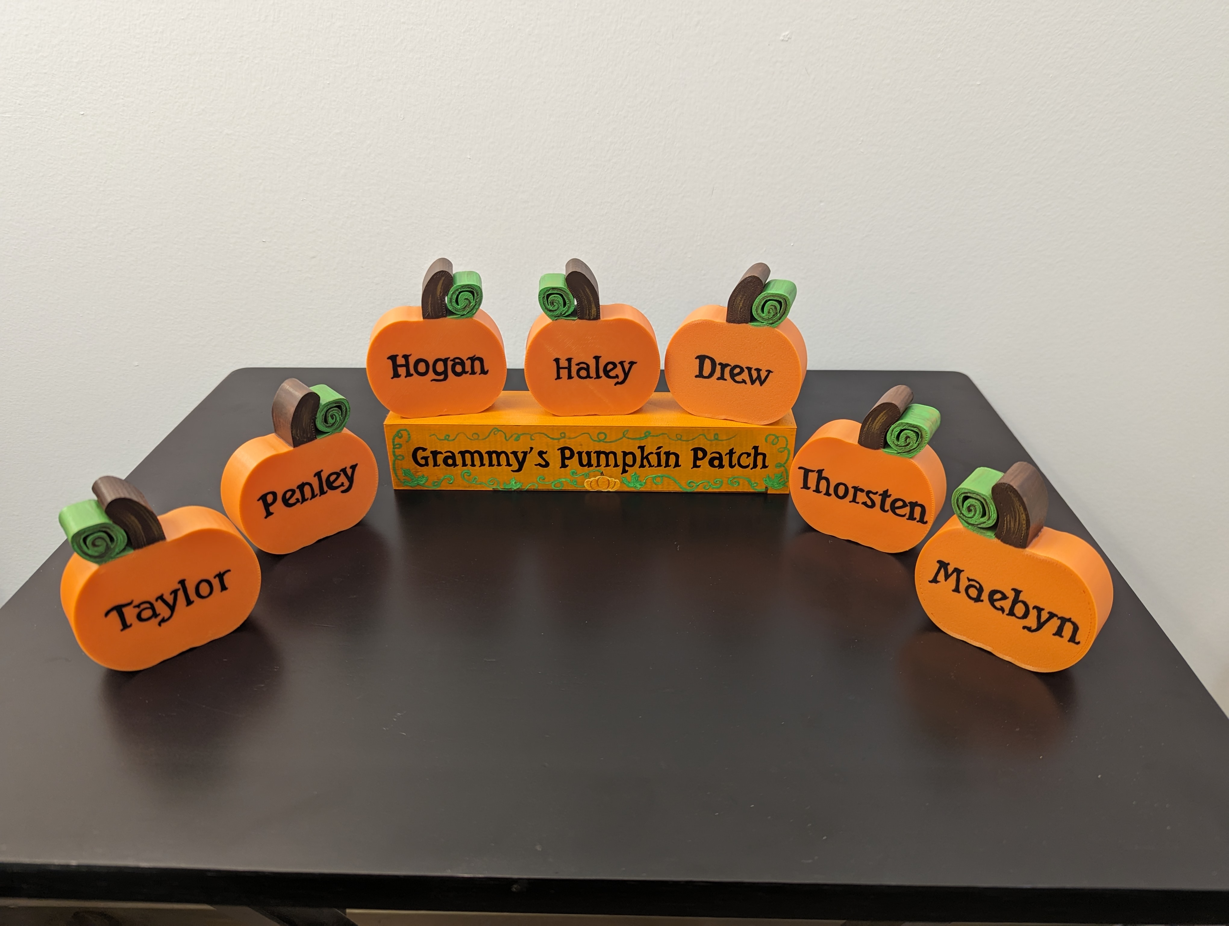 Small Pumpkin and Stand