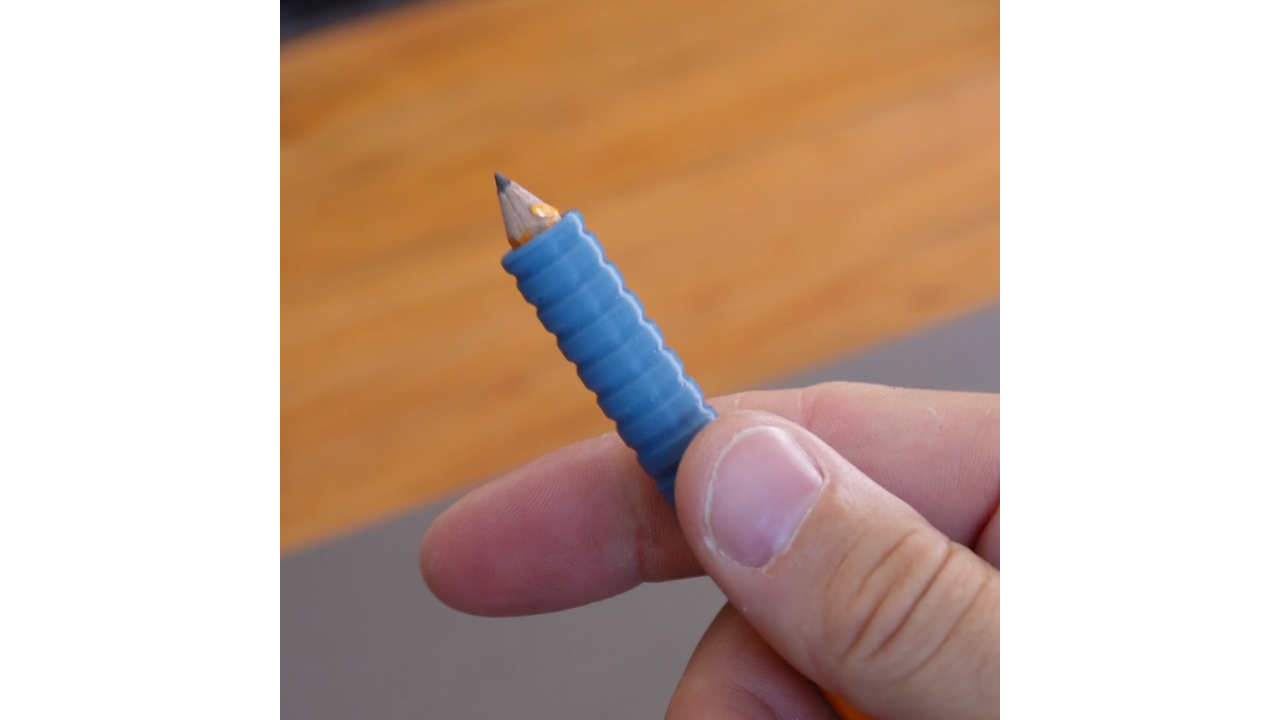 Back to School: Pencil Grip for Hexagon Wooden Pencil by 3D Sourcerer ...