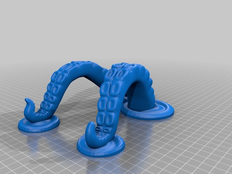 Miniatura 2 do modelo 3D Octopus Tablet Stand Version Two