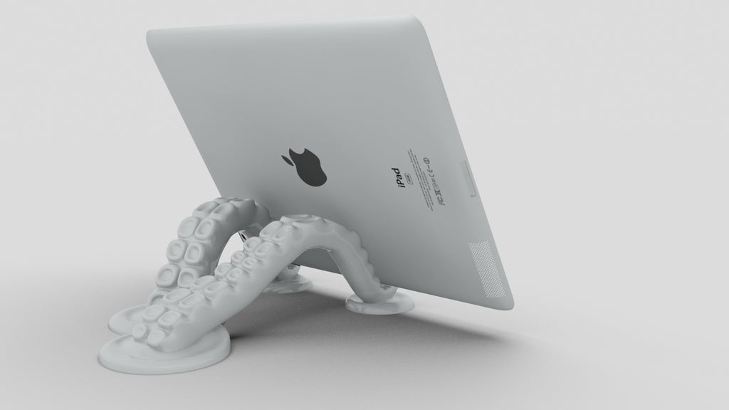 Miniatura 6 do modelo 3D Octopus Tablet Stand Version Two