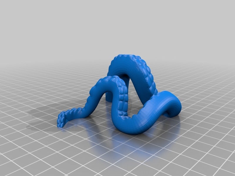 Octopus Stand Version Three by notcolin | Download free STL model ...
