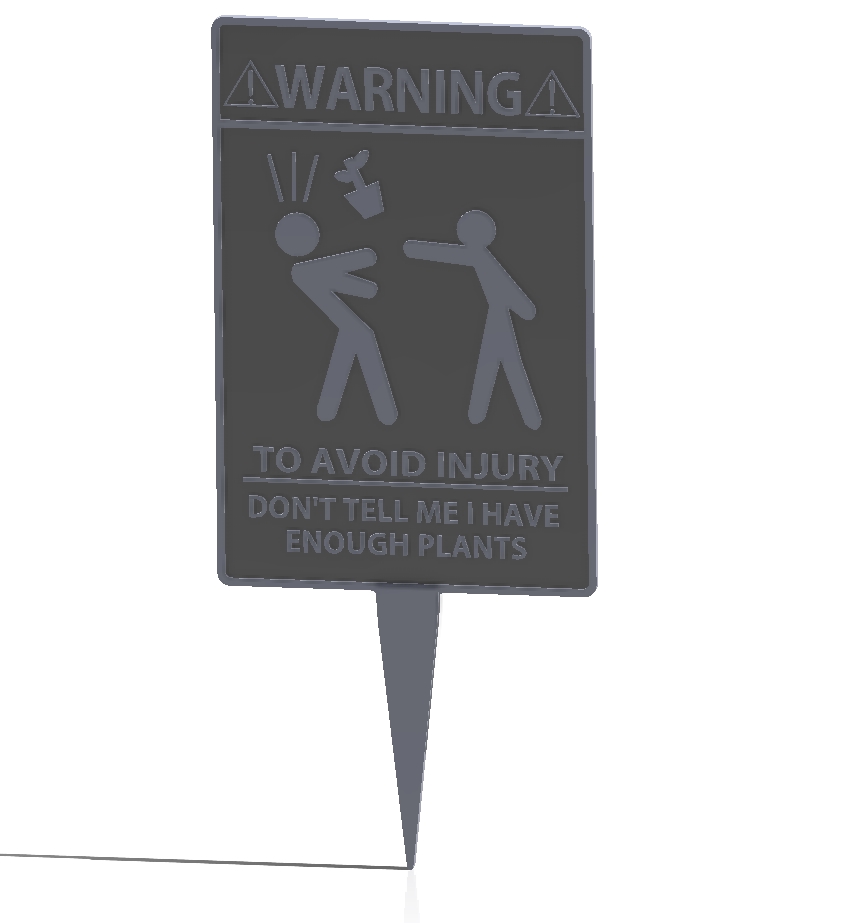 Plant support label