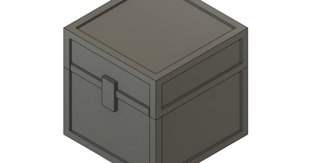 Minecraft truhla krabička (Minecraft chestbox) by DaTTcz Download