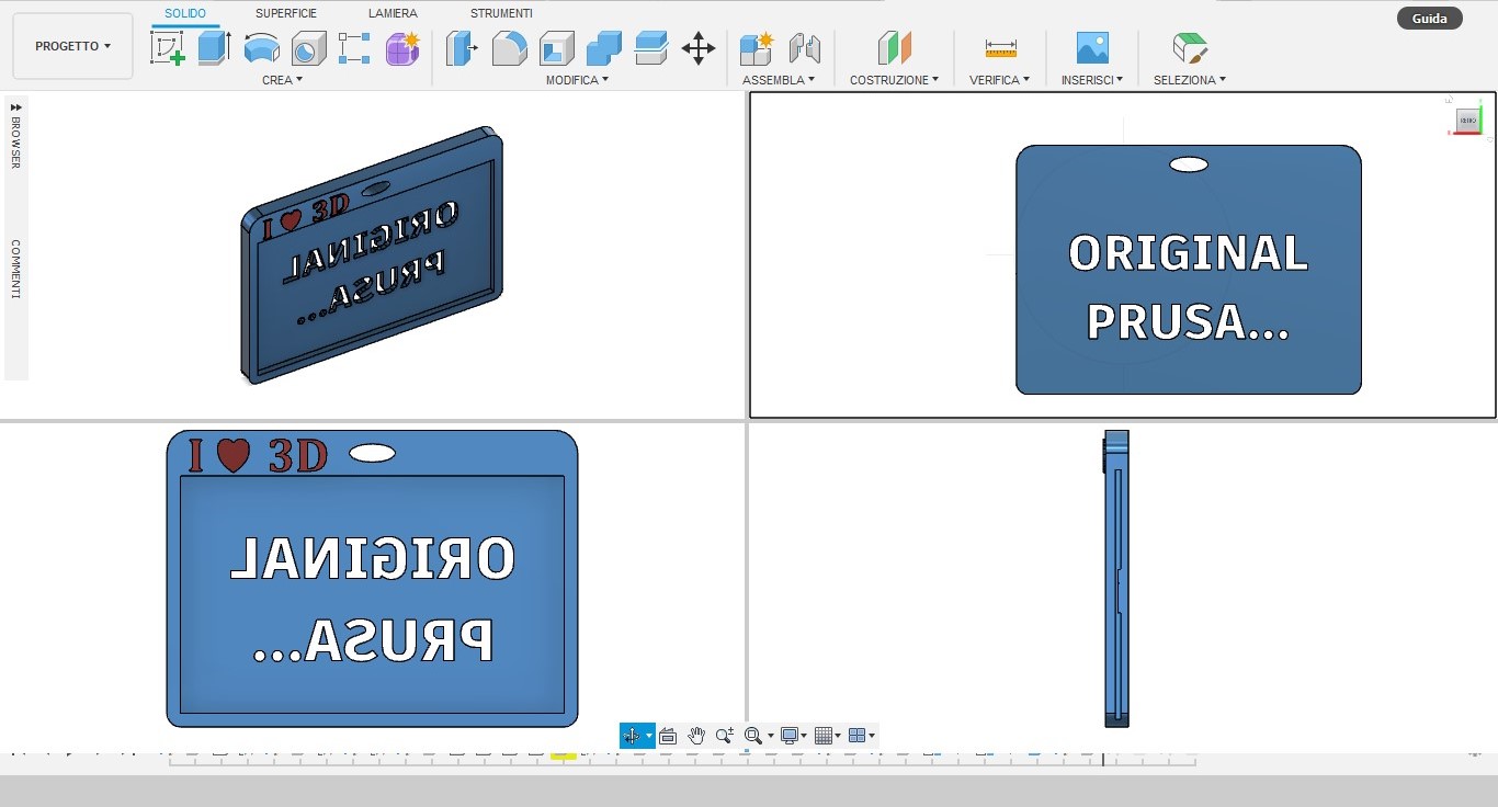 Miniatura 4 do modelo 3D bring badge