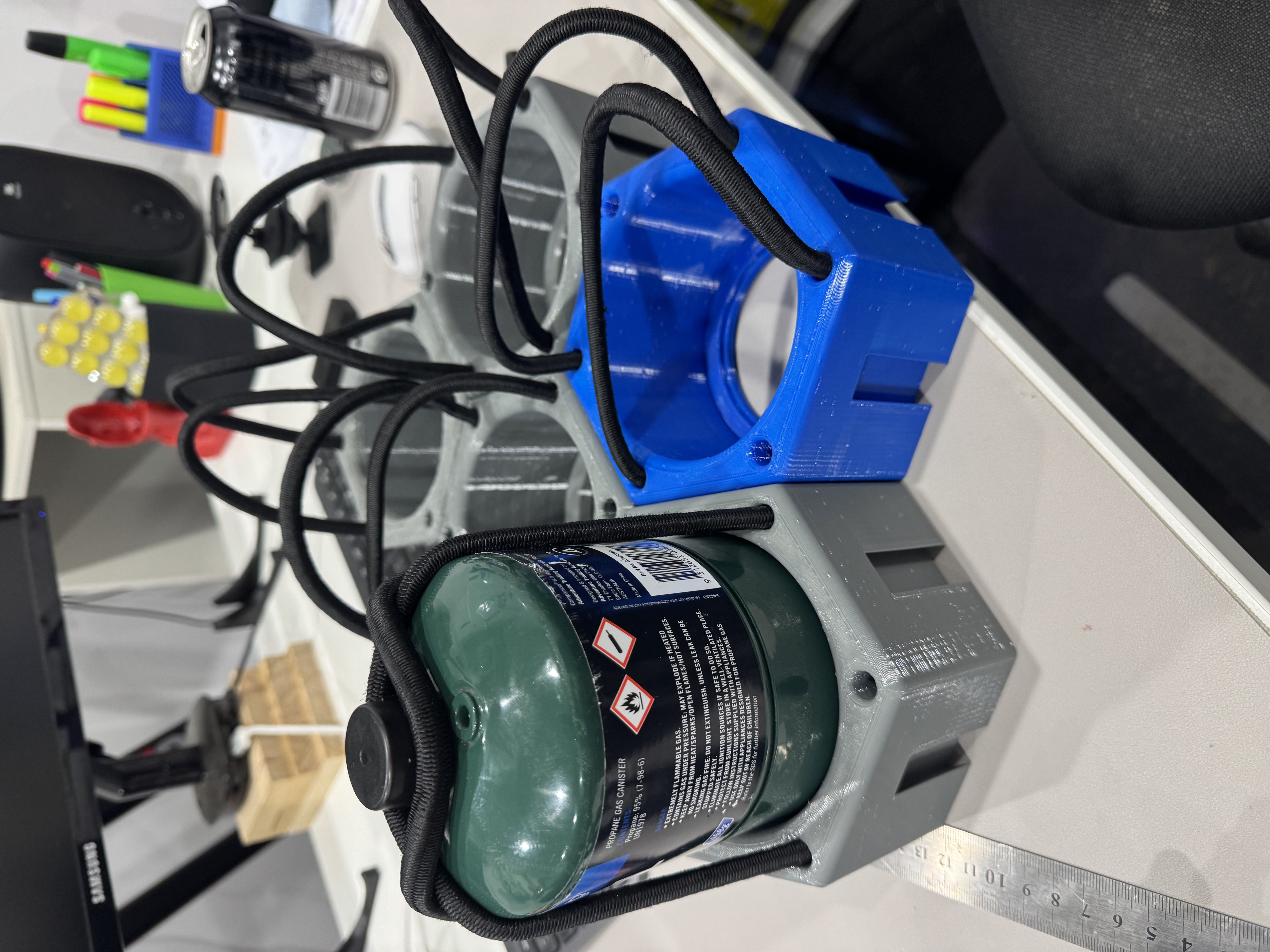100mm Disposable Propane tank holder