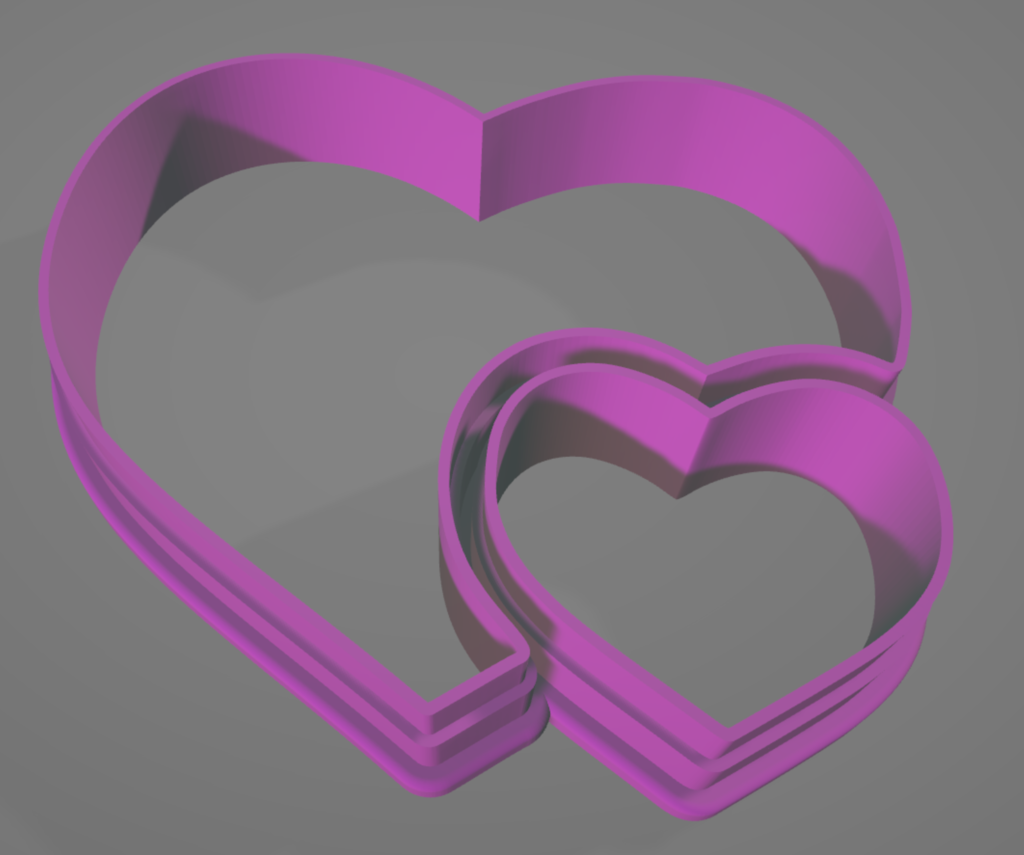 Valentines Cookie Cutter - Hearts