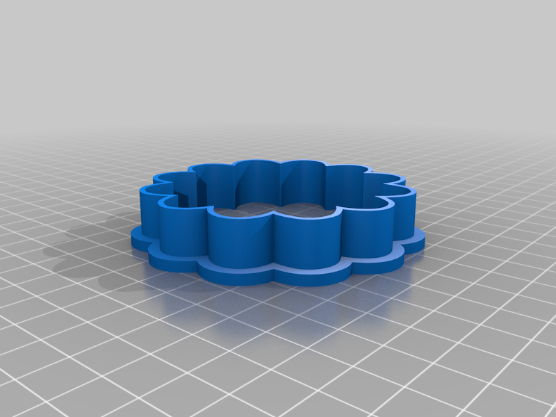 Daisy Cookie Cutter and Stamp by NerfHerder Download free STL