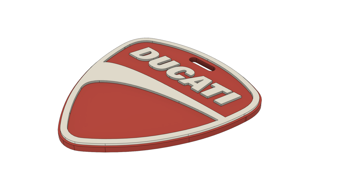 Ducati KeyRing by Andy Pandy Designs | Download free STL model ...