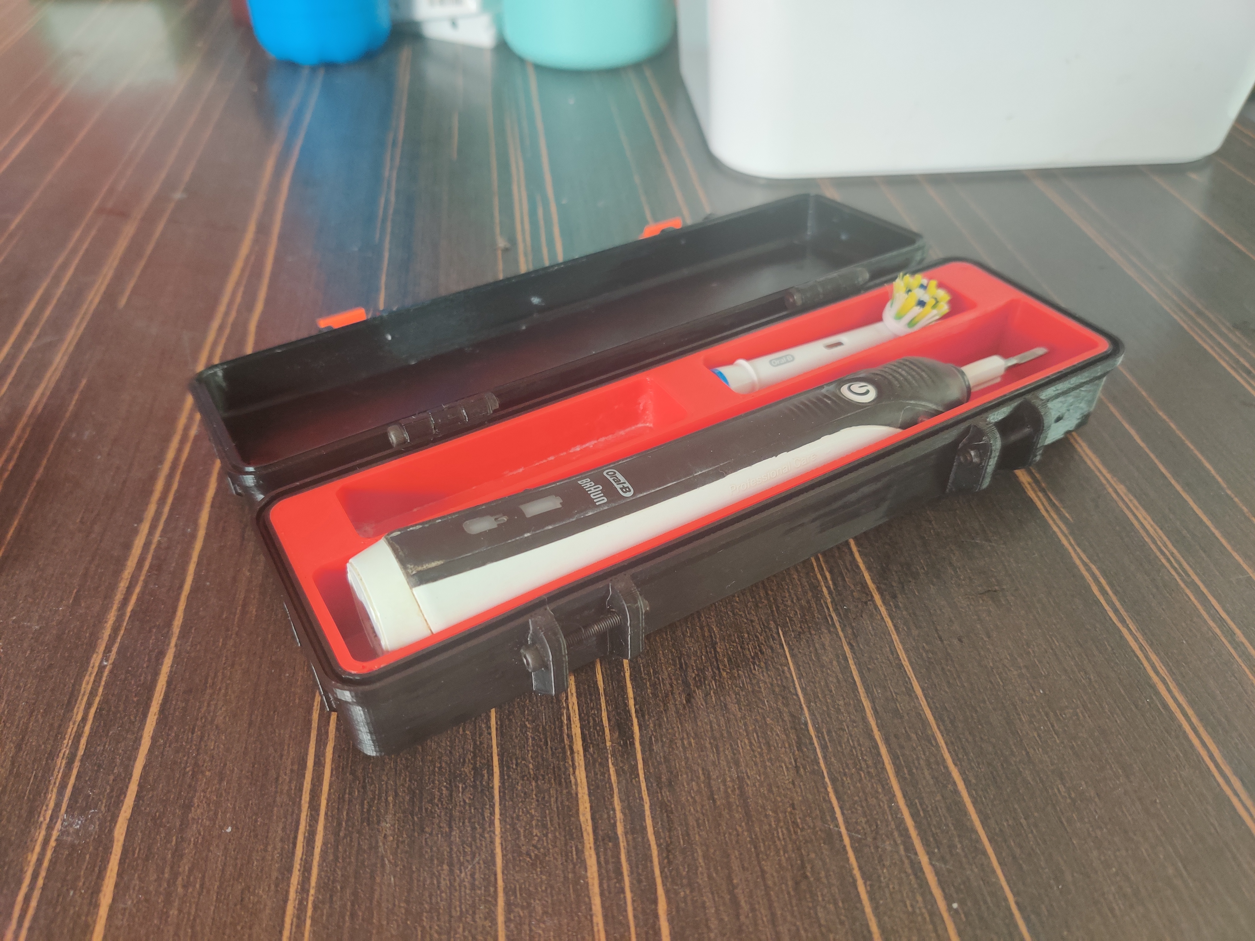 Electric toothbrush travelling case