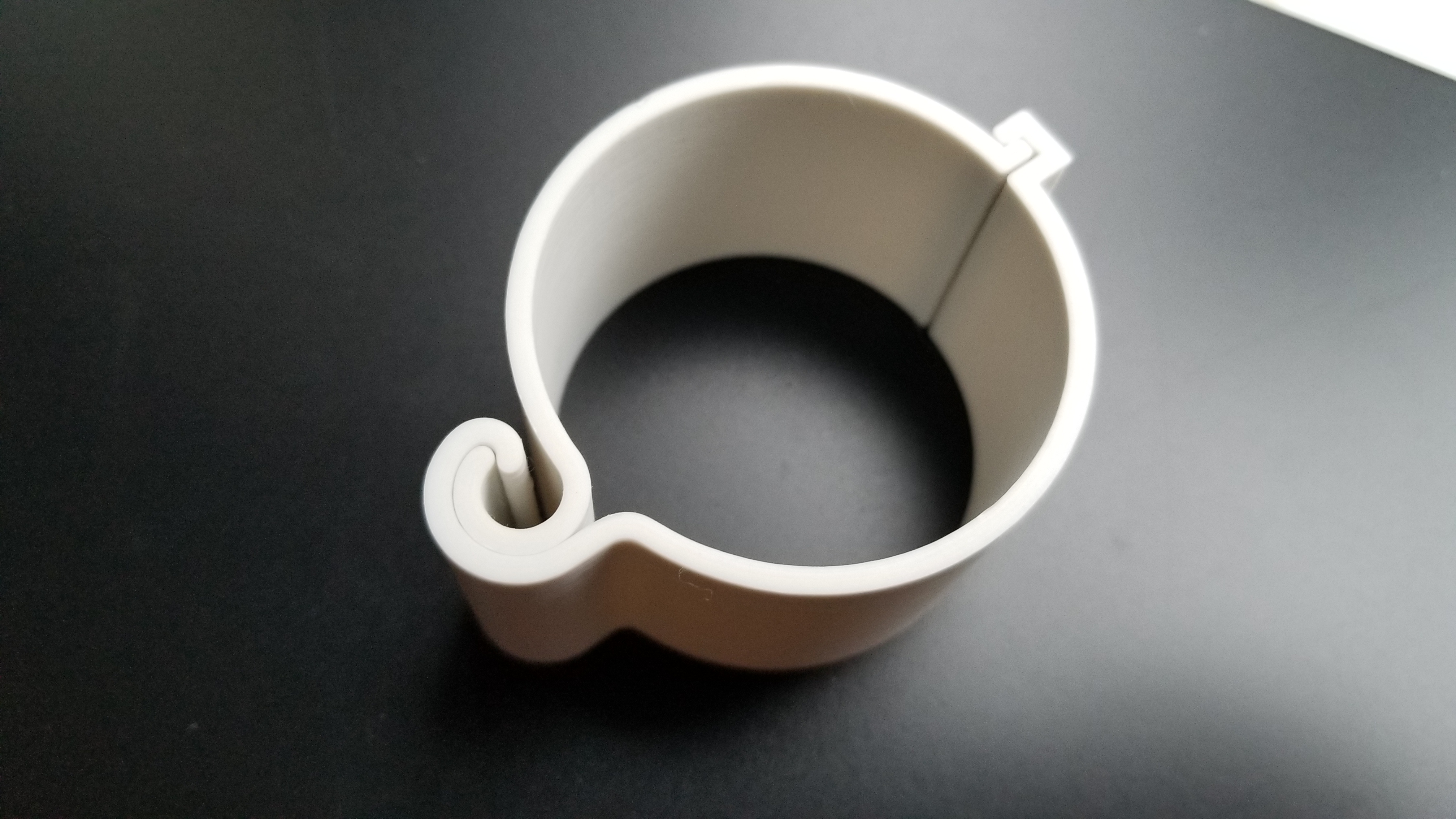 Snail Hinged roll clamp