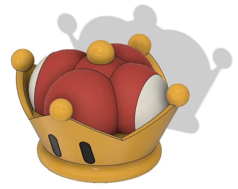 Nintendo Switch Game Storage - Peachette Crown