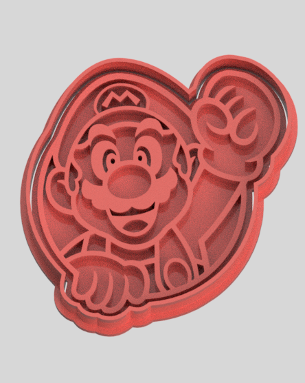 Cookie cutter Super Mario