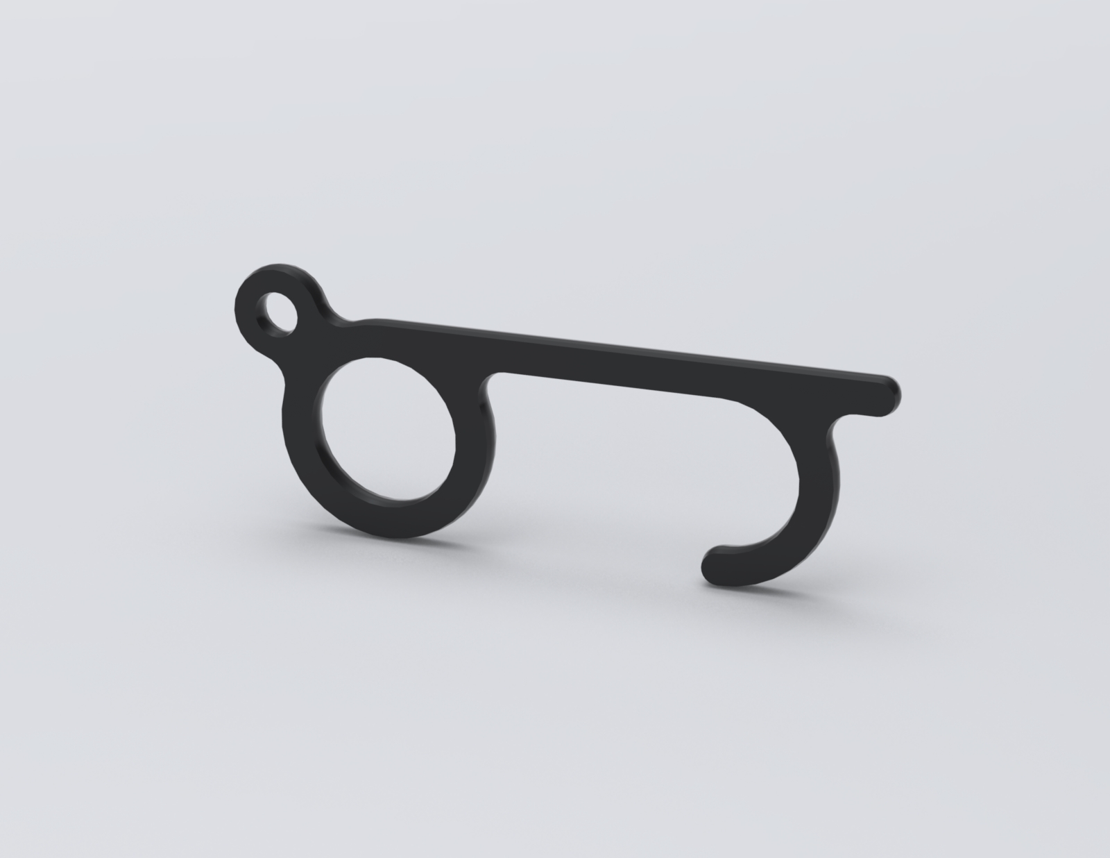 No Touch Door Opener EDC By Slavik Kopanov Download Free STL Model No touch door opener edc by slavik kopanov download free stl model