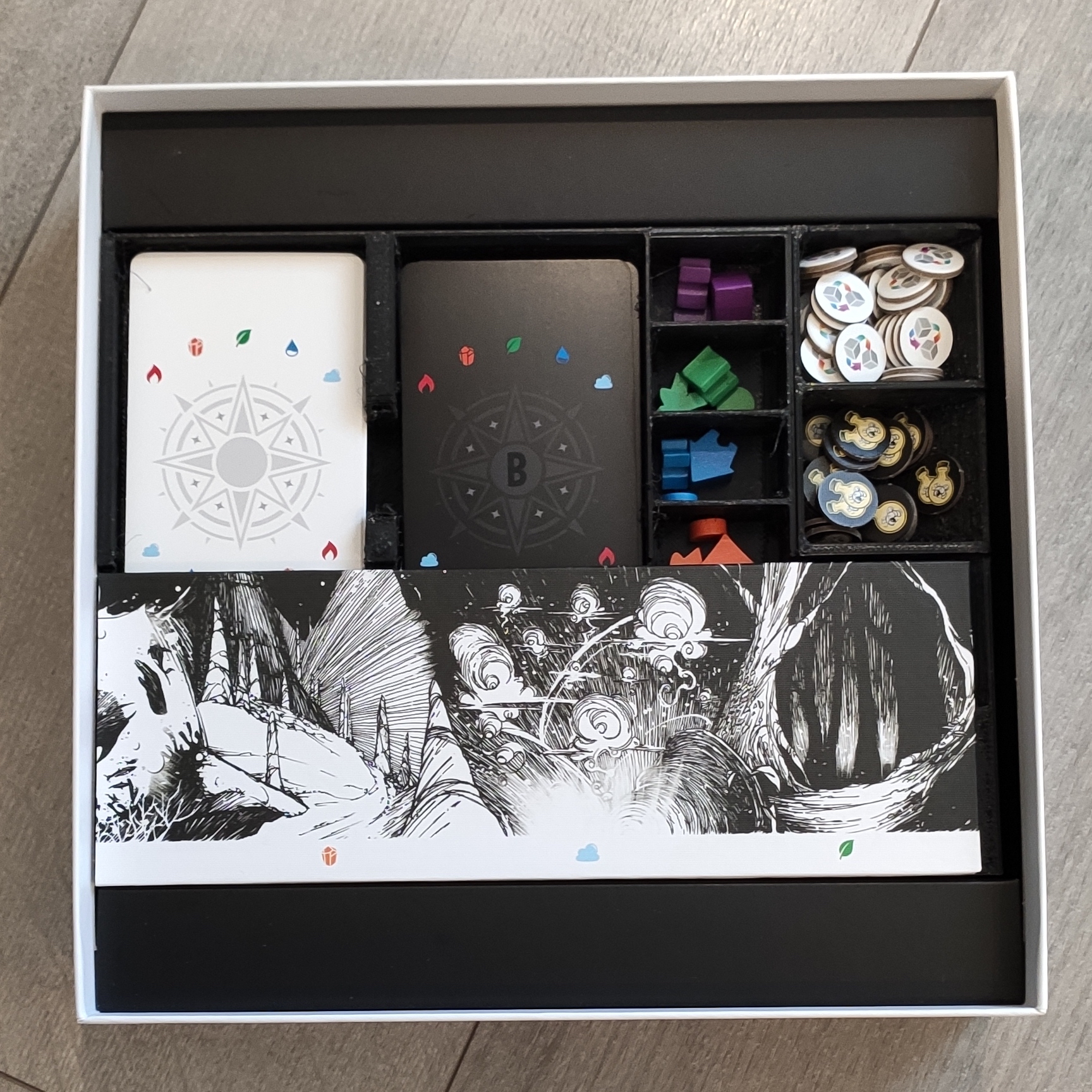 Organizer insert for Lueur
