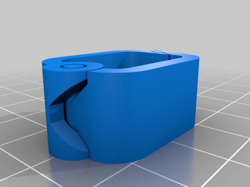 Miniatura 7 do modelo 3D Hinged Cable Holder
