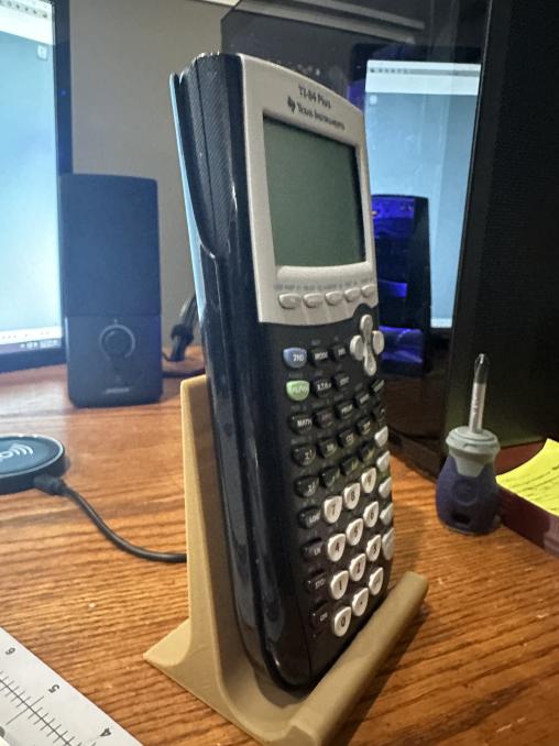 Texas Instruments Calculator Stand by Hulsten Download free STL model