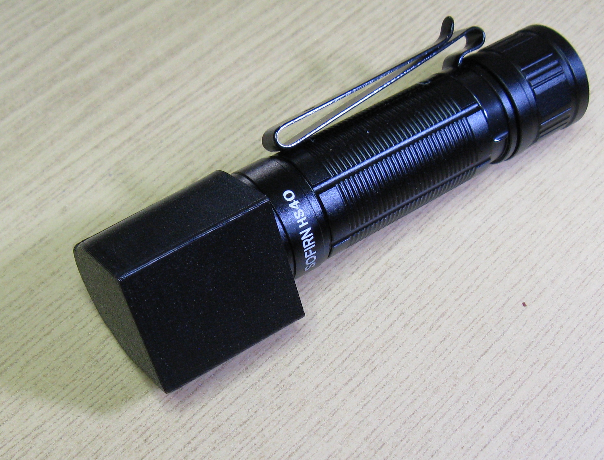 SOFIRN HS40 Flashlight protective cap by 3dloh | Download free STL ...