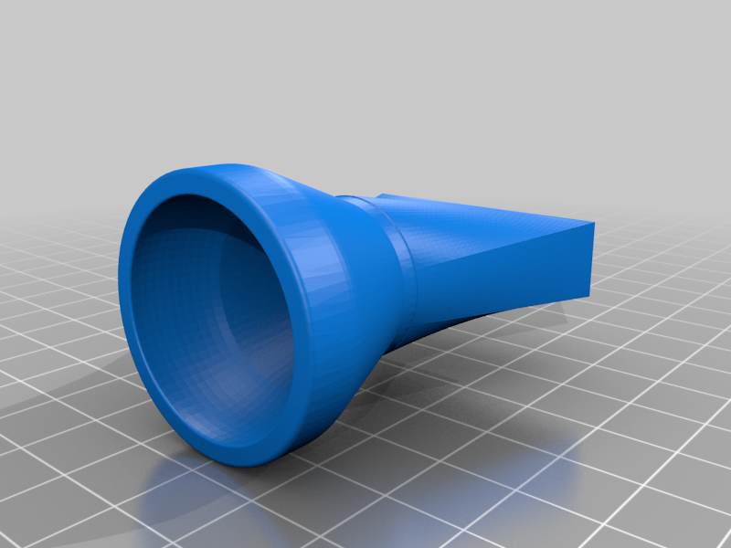 Flat nozzle flow for Aqaurium loc line