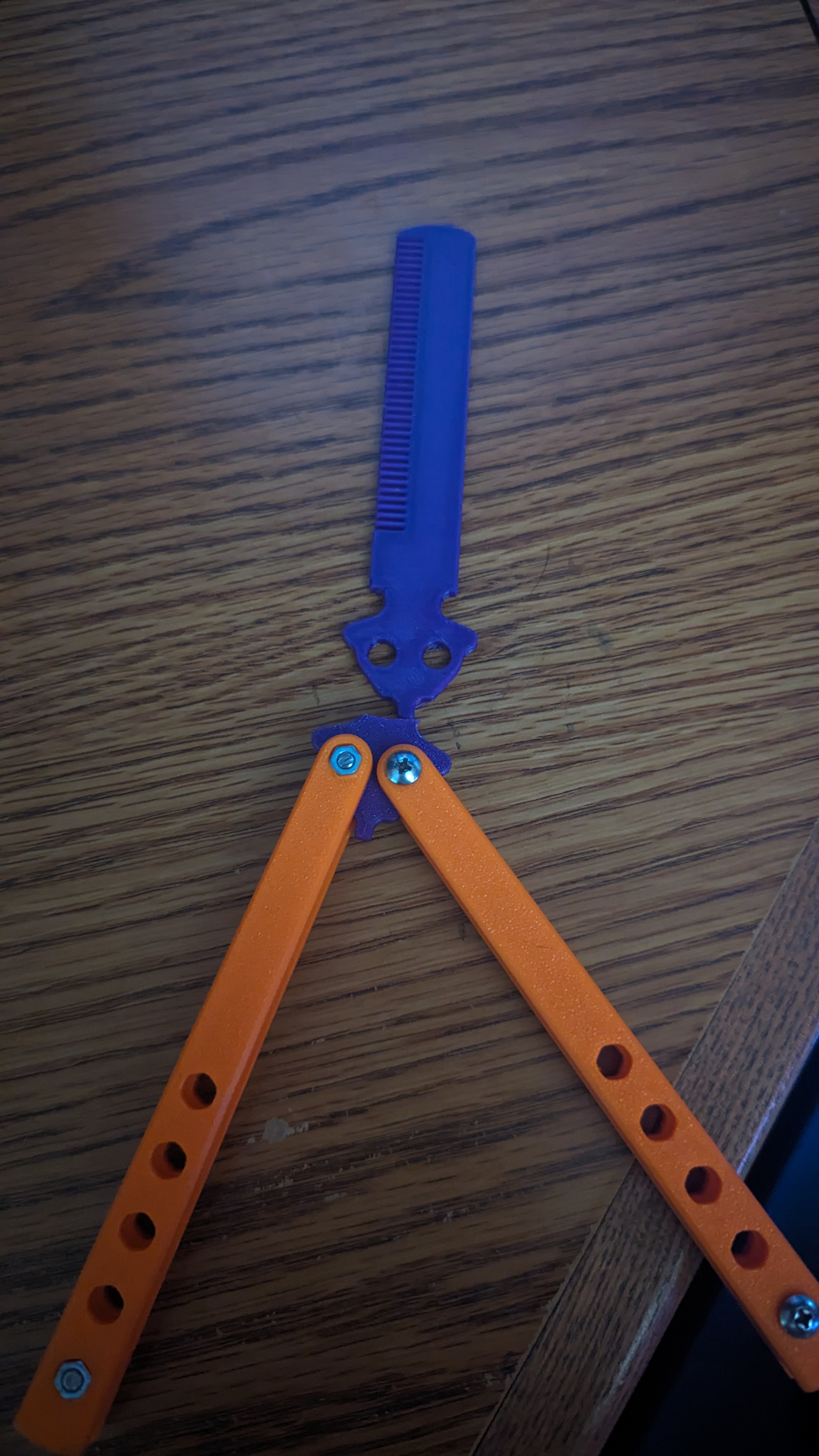 Stronger Balisong Comb