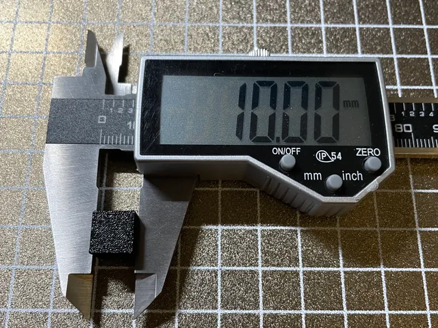 10x10x10 Calibration Cube