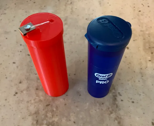 floss holder container