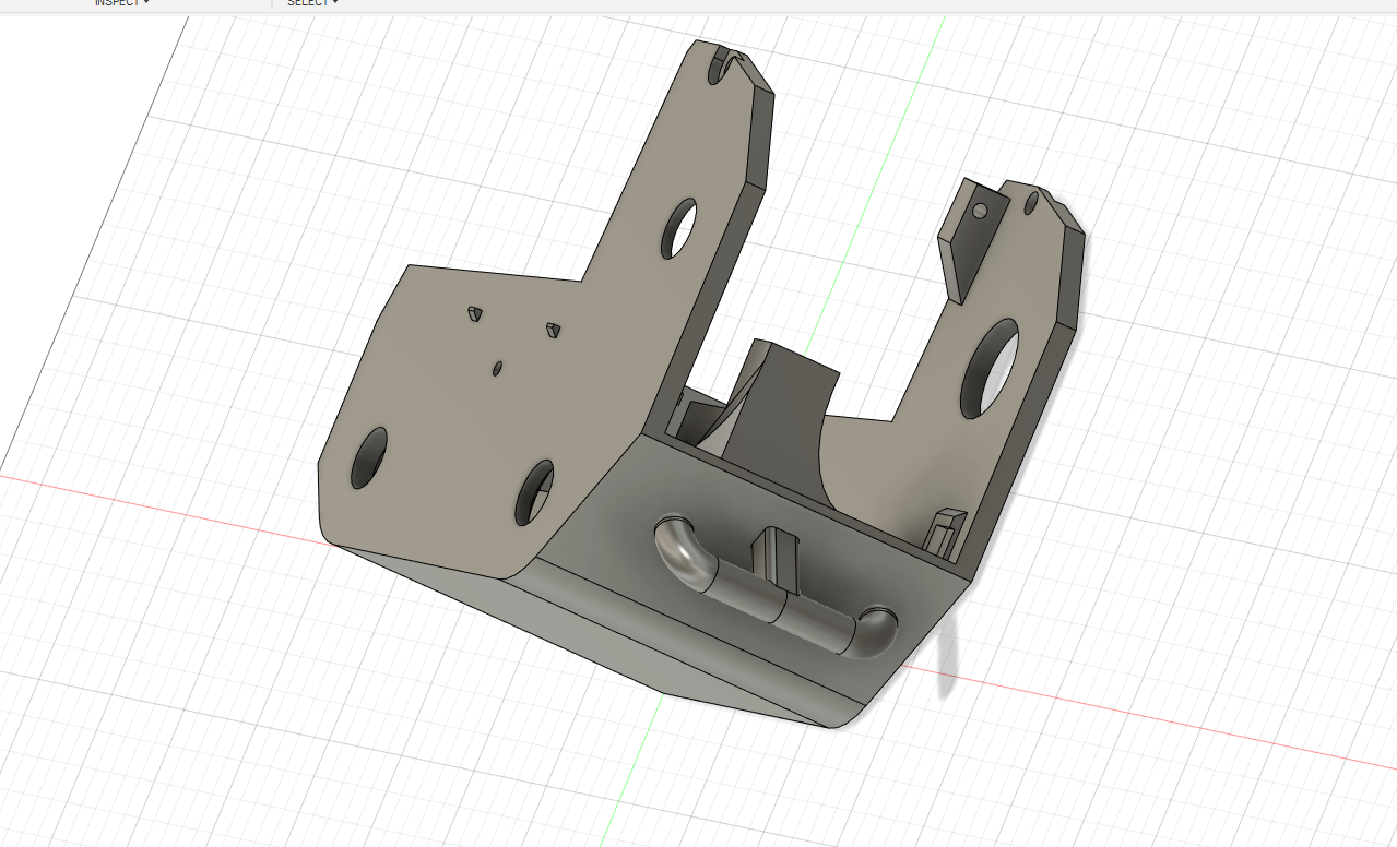 Tow Hook for 3D Printed RC SkidSteer V2.0