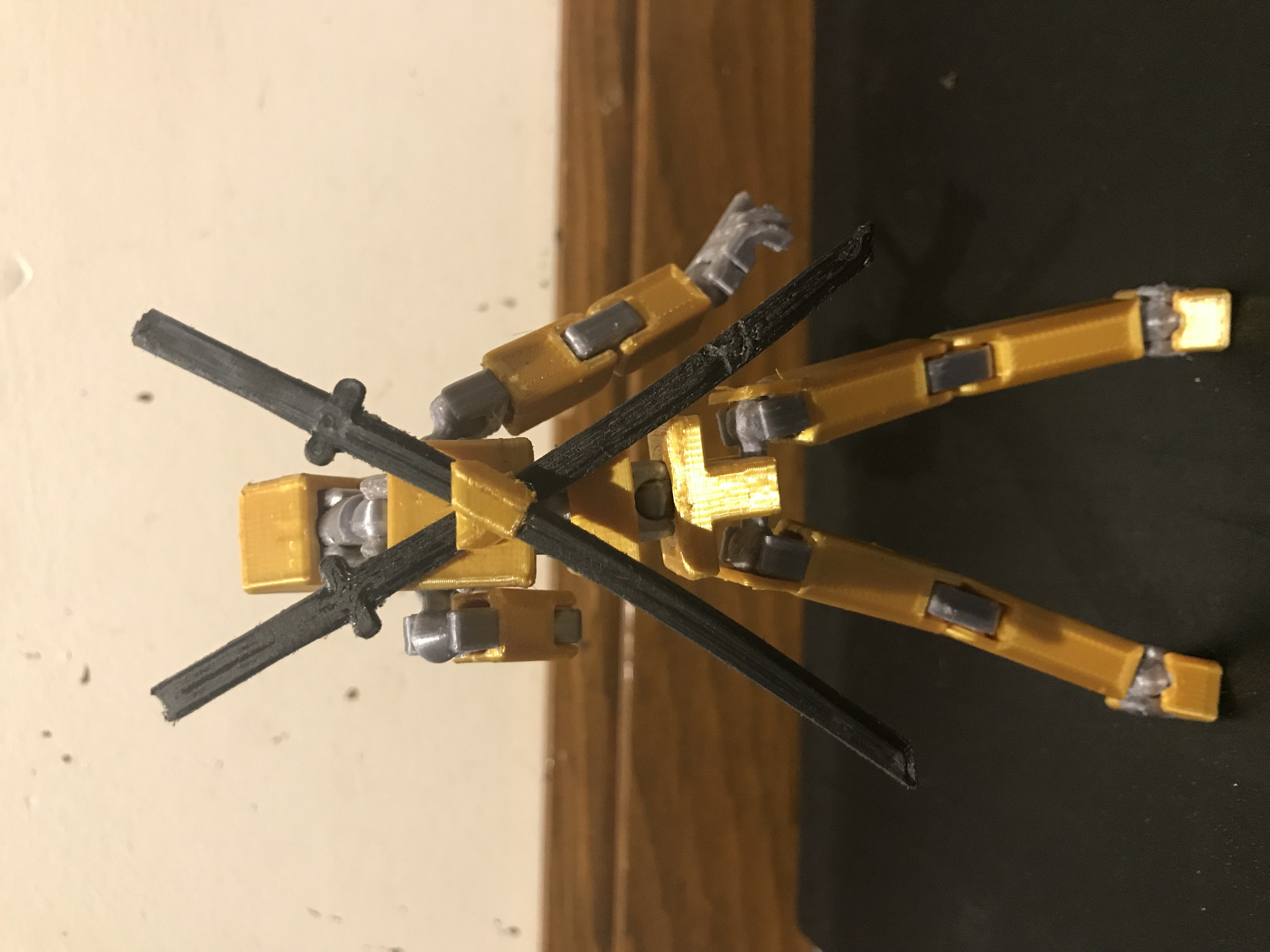 Dual katana holster for easy 13