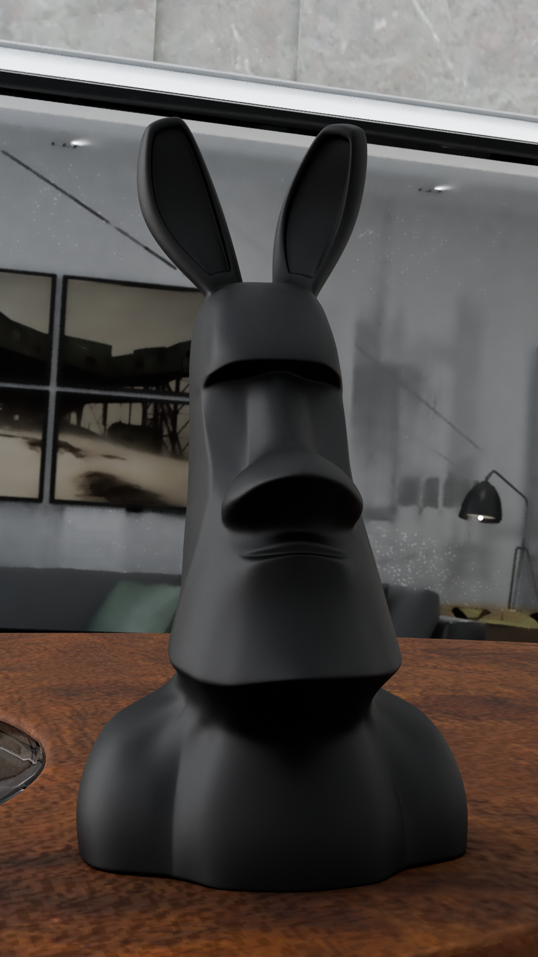 Moai Easter Island Bunny