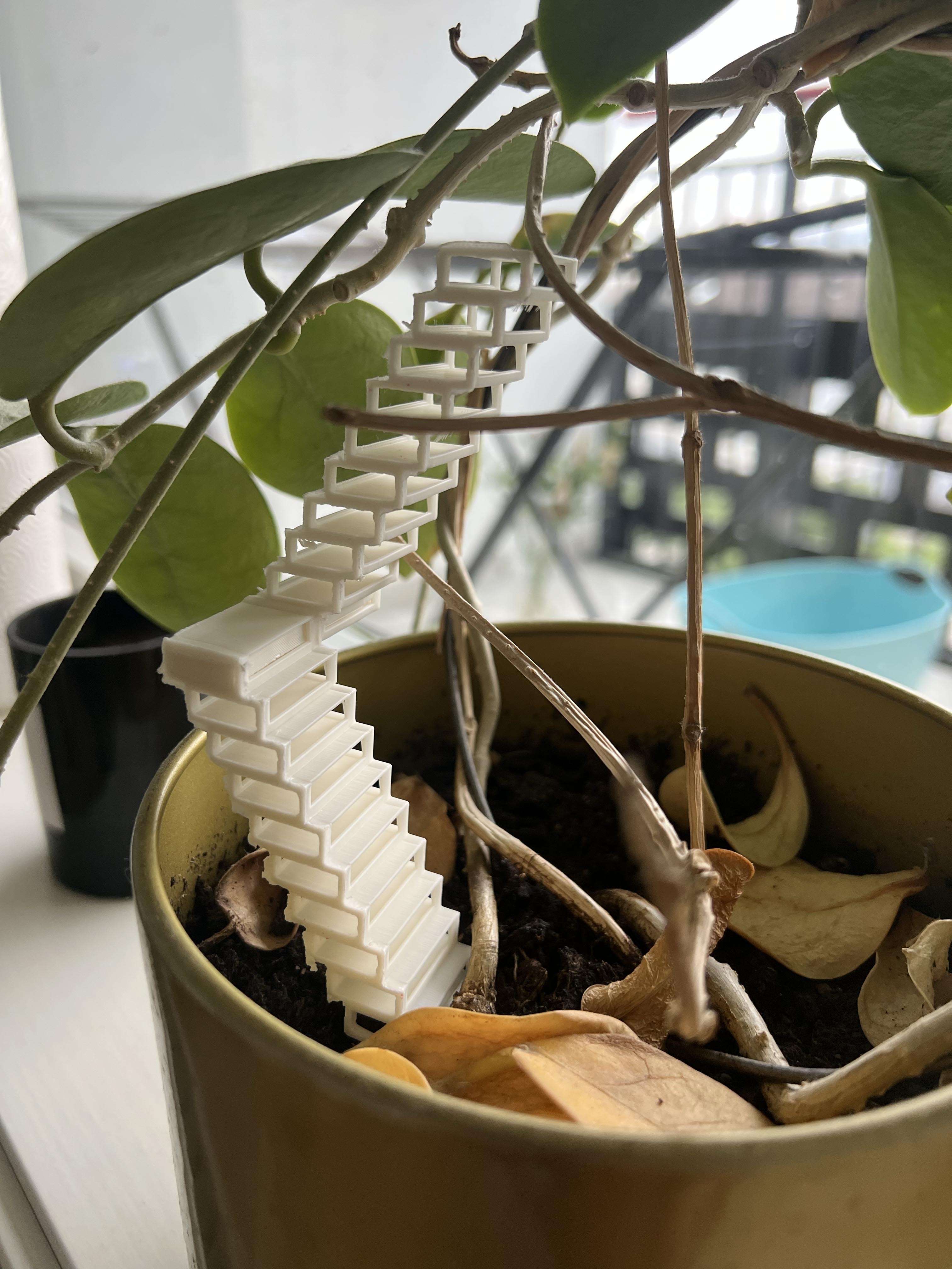 Stairway to haven, modular plant support