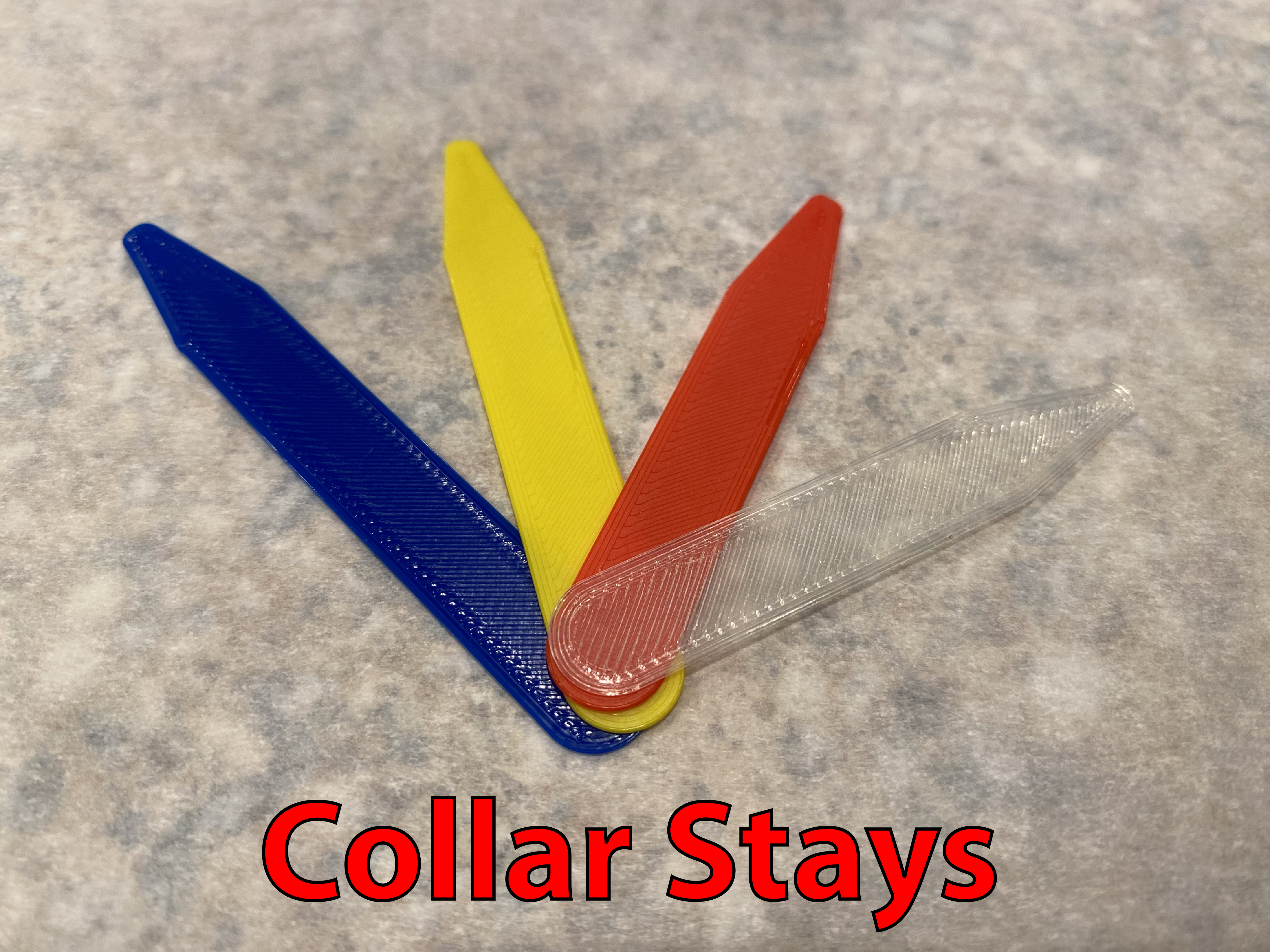 Collar Stays (Parametric)