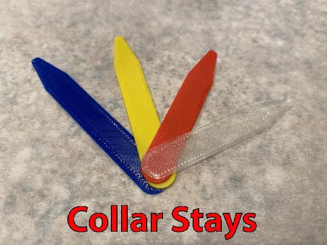 Collar Stays (Parametric)