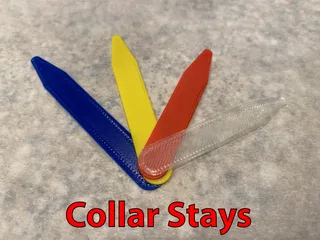 Collar Stays (Parametric)