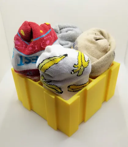 Modular sock organizer