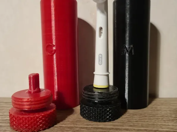 Customizable Oral-b travel holder