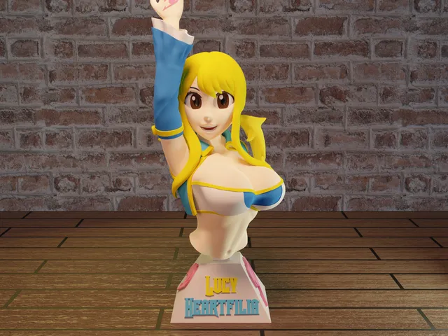 BUST OF LUCY HEARTFILIA FROM FAIRY TAIL