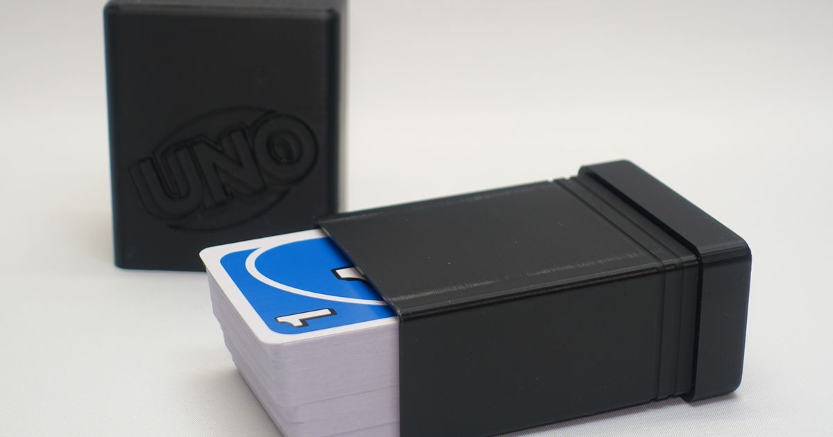 Uno Cards Hardcase by Tridense | Download free STL model | Printables.com