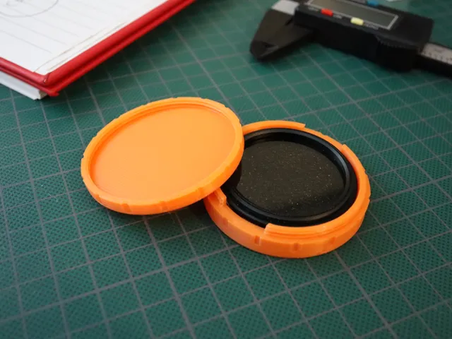 Canon EFM 22mm f2 lens 43mm thread filter case (46.2mm X 8.1mm)