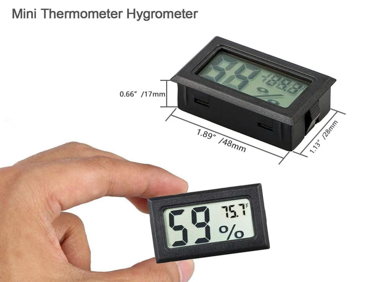 Bezel Digital Hygrometer