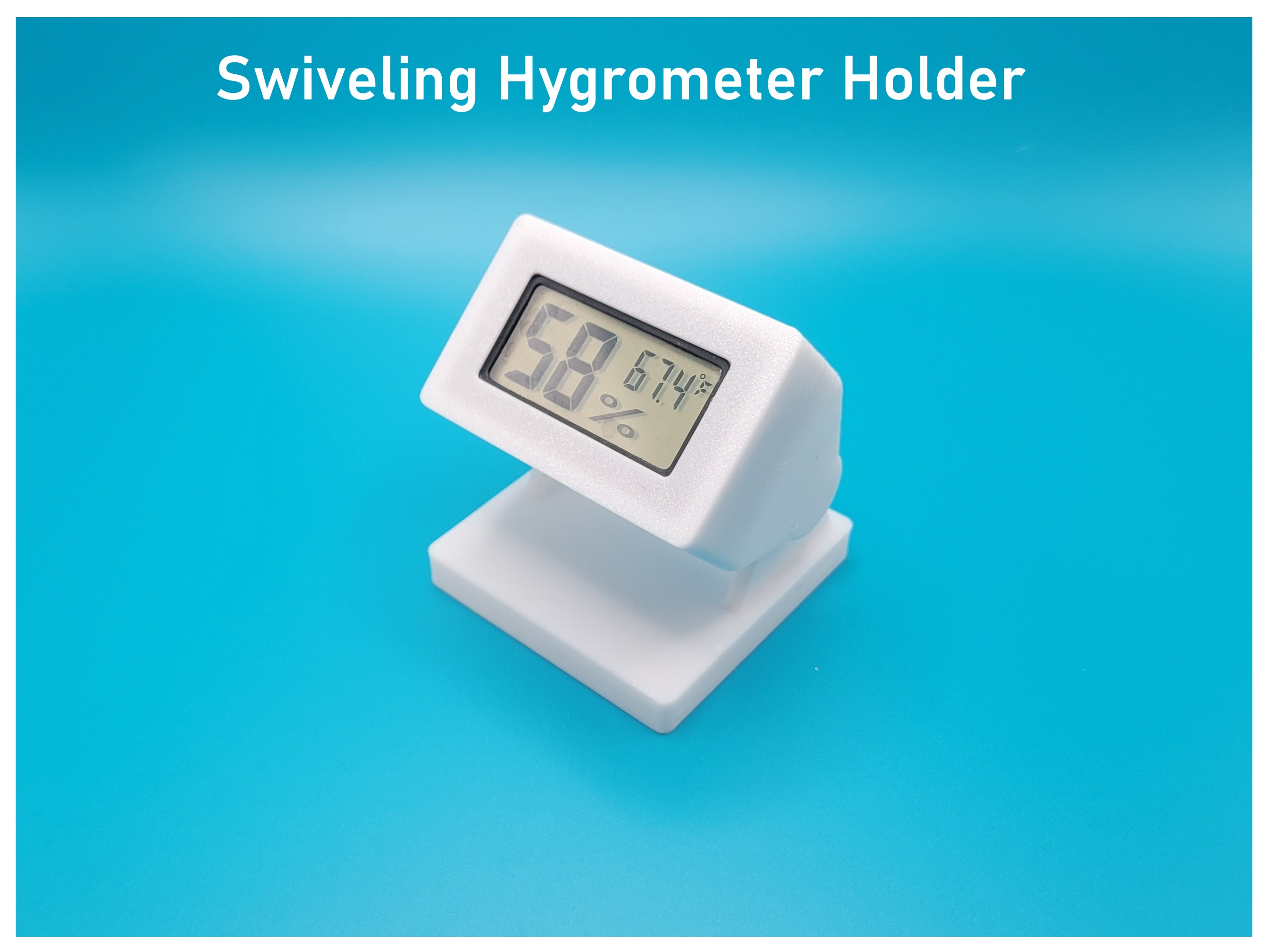 Swiveling Hygrometer Holder