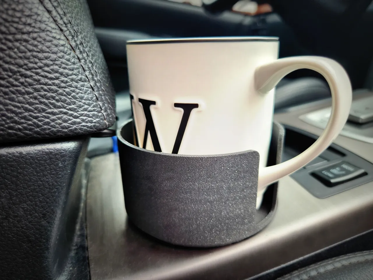Car Mug Holder by squinn, Download free STL model