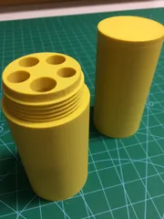 Cylindrical case for Starrett S248 long drive pin punch set