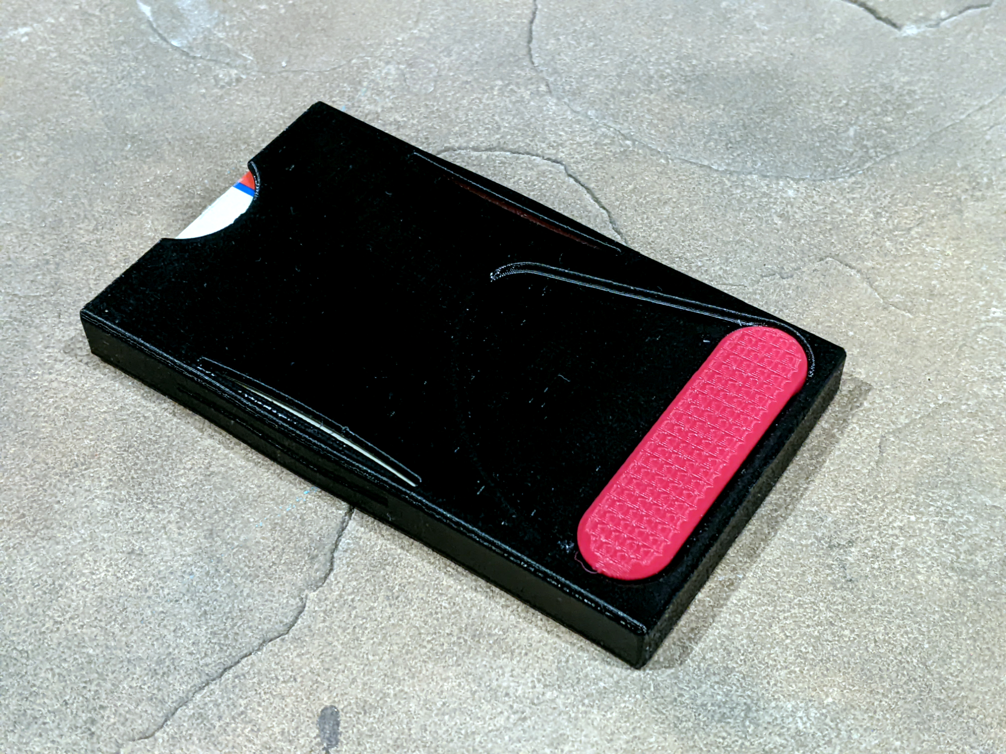 Cascade Card Wallet : 6 cards, assemble after print